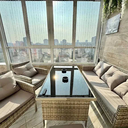 Seasky Smarthome-penthouse With Private Parking Apartman