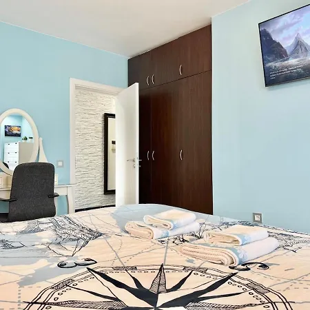 Seasky Smarthome-penthouse With Private Parking شقة بورغاس