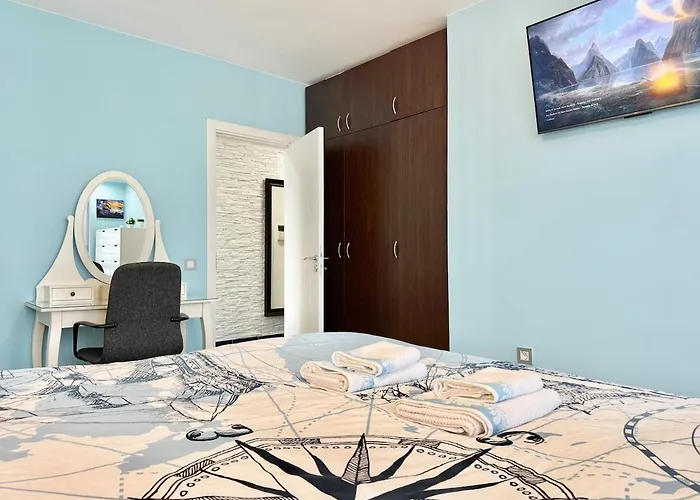 Seasky Smarthome-penthouse With Private Parking Lejlighed Burgas City